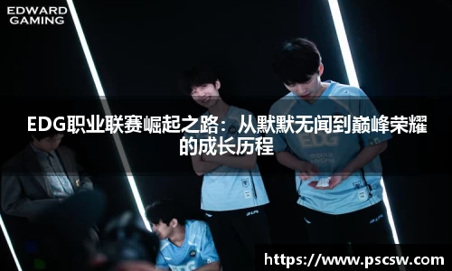 EDG职业联赛崛起之路：从默默无闻到巅峰荣耀的成长历程